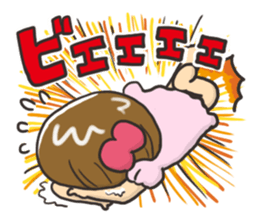 For a Little Girl's Mama -babyhood- sticker #7481456