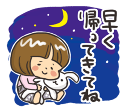 For a Little Girl's Mama -babyhood- sticker #7481457