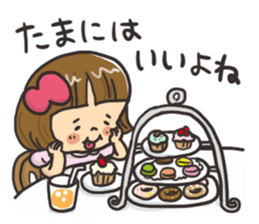 For a Little Girl's Mama -babyhood- sticker #7481462