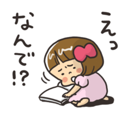 For a Little Girl's Mama -babyhood- sticker #7481465