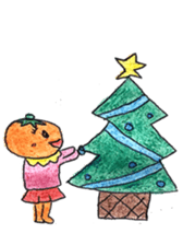 mikan's everyday sticker #7482867