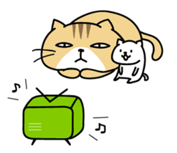 Shorty Cat & Chubby Cat sticker #7483251