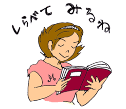 Stickers of boys and girls sticker #7483406