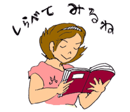 Stickers of boys and girls sticker #7483406