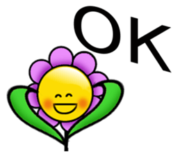 Mom lovely flower sticker #7484045