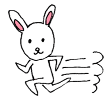 Rabbit  Sometimes  Pig. sticker #7484349
