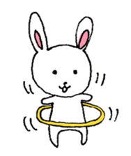 Rabbit  Sometimes  Pig. sticker #7484350