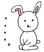 Rabbit  Sometimes  Pig. sticker #7484351