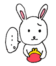 Rabbit  Sometimes  Pig. sticker #7484355