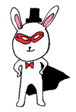Rabbit  Sometimes  Pig. sticker #7484358