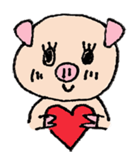 Rabbit  Sometimes  Pig. sticker #7484359