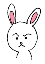 Rabbit  Sometimes  Pig. sticker #7484360