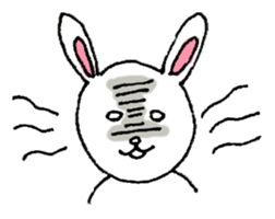 Rabbit  Sometimes  Pig. sticker #7484361