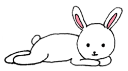 Rabbit  Sometimes  Pig. sticker #7484370