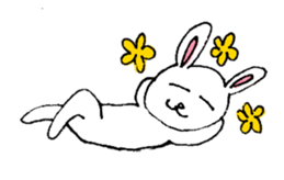 Rabbit  Sometimes  Pig. sticker #7484371