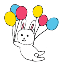 Rabbit  Sometimes  Pig. sticker #7484384