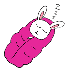 Rabbit  Sometimes  Pig. sticker #7484385