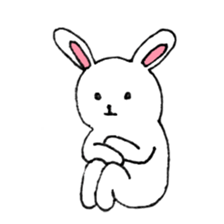 Rabbit  Sometimes  Pig. sticker #7484386