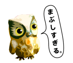 40 Owls_vol.4 sticker #7484485
