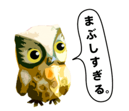 40 Owls_vol.4 sticker #7484485