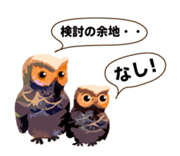40 Owls_vol.4 sticker #7484506