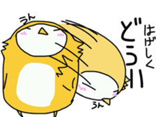 Two  owls  2 sticker #7484995