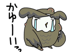 Two  owls  2 sticker #7484998