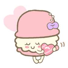 Ms. Macaron & Friends sticker #7485349