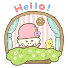 Ms. Macaron & Friends sticker #7485360