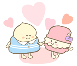 Ms. Macaron & Friends sticker #7485372