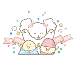 Ms. Macaron & Friends sticker #7485375