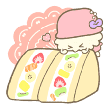 Ms. Macaron & Friends sticker #7485380