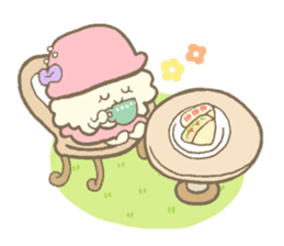 Ms. Macaron & Friends sticker #7485381