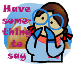 Angie@holidays in Japan sticker #7485438