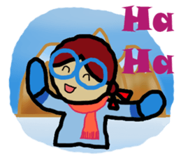 Angie@holidays in Japan sticker #7485446