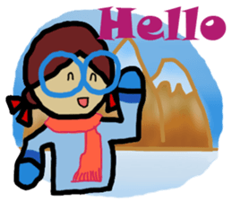 Angie@holidays in Japan sticker #7485449