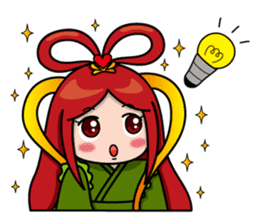 Japanese god & dragon:Good luck stamps!! sticker #7485499