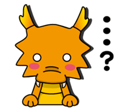 Japanese god & dragon:Good luck stamps!! sticker #7485500