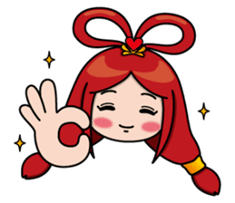 Japanese god & dragon:Good luck stamps!! sticker #7485506