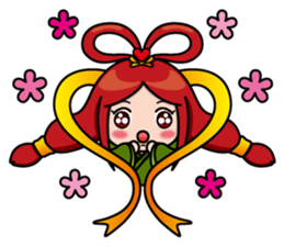 Japanese god & dragon:Good luck stamps!! sticker #7485507