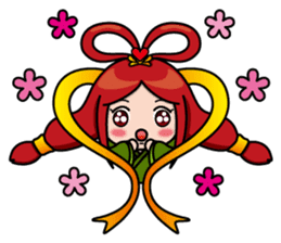 Japanese god & dragon:Good luck stamps!! sticker #7485507