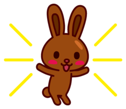 Chocolate Rabbit Pulpy 2 sticker #7486361