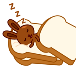 Chocolate Rabbit Pulpy 2 sticker #7486364