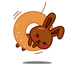 Chocolate Rabbit Pulpy 2 sticker #7486368