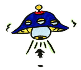 The Light Purple Mushroom sticker #7486556