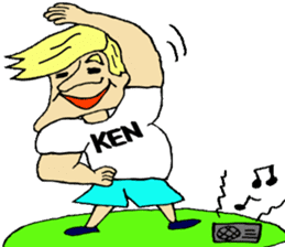 Mr.KEN!! sticker #7487356