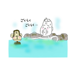 Buddy-buddy in Naniwa sticker #7487493