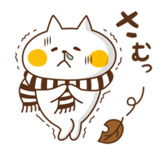 Nyanko sticker[Autumn] sticker #7487799