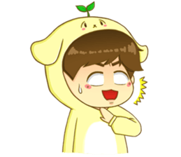 Littleoh and littlebyun sticker #7488114