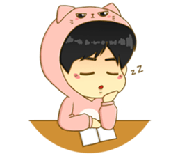 Littleoh and littlebyun sticker #7488132